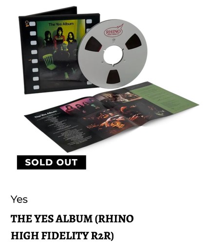 Yes the album - yes,