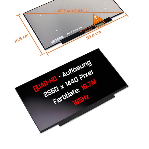 Display led opaco adatto - display, 15,6"